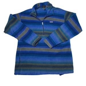 Vintage Aztec Patagonia Quarter Zip Fleece